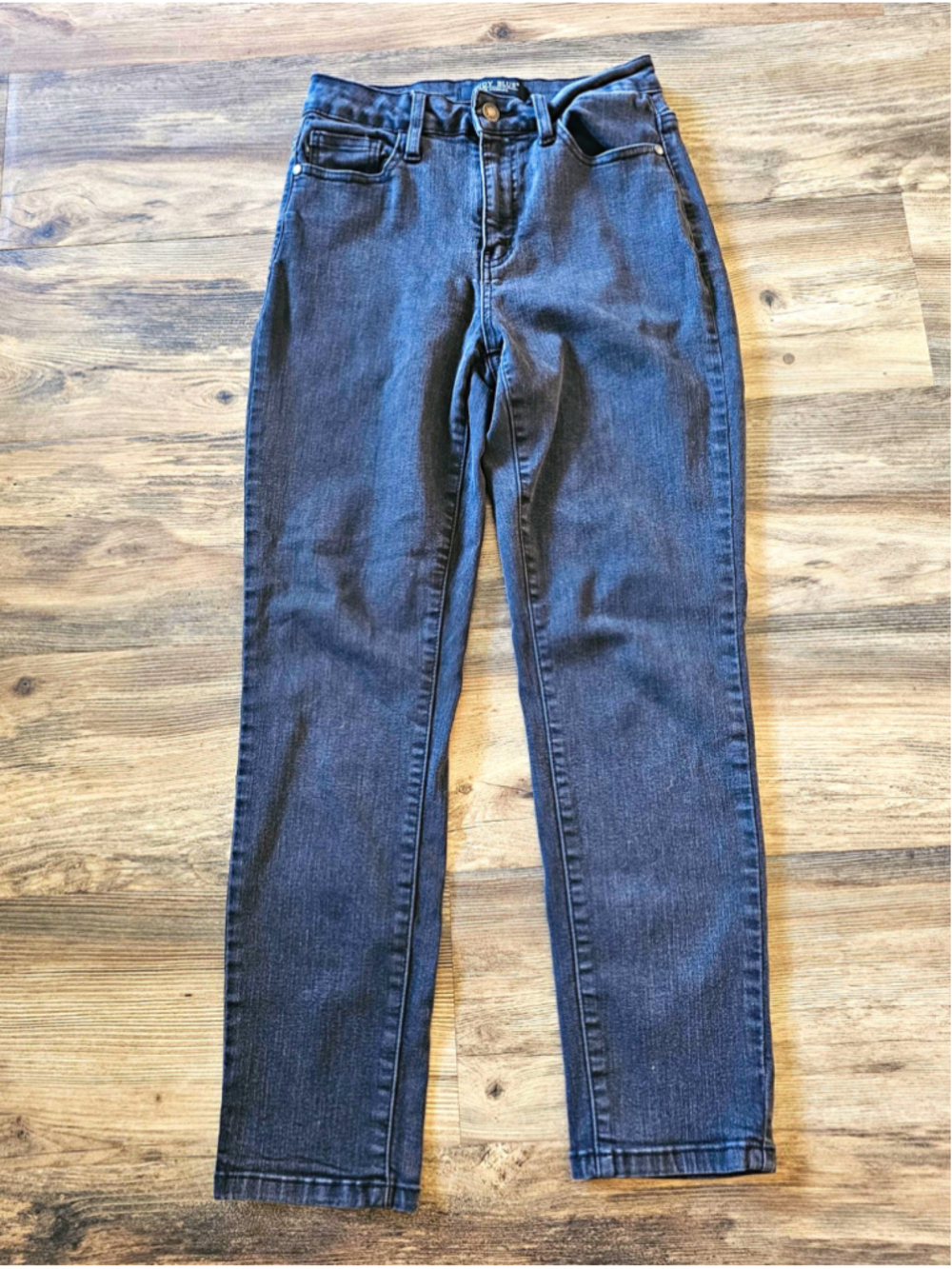 Judy Blue High Rise Black Boyfriend Jeans Stretch JB88175 BK Size 3 / 26